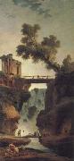 Landscape with Waterfall